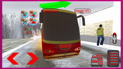 Christmas Extreme Bus Drive : Fast Bus Game Pro screenshot 2