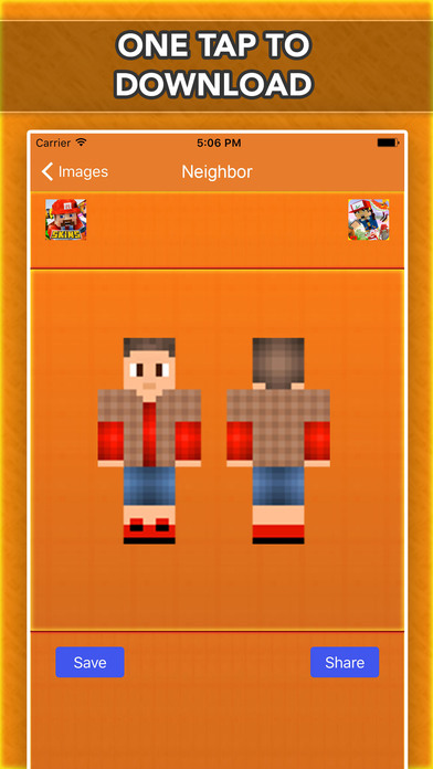 Neighbor Skins For Minecraft Pocket Edition Free screenshot 3