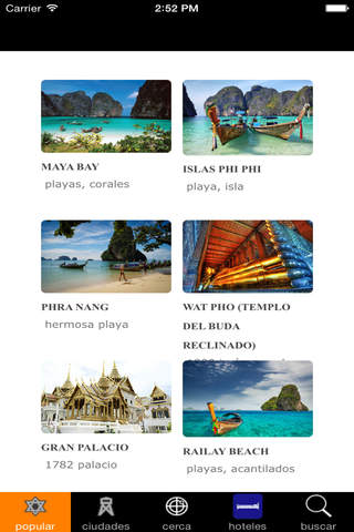 Tailandia guía de viaje Tristansoft screenshot 4