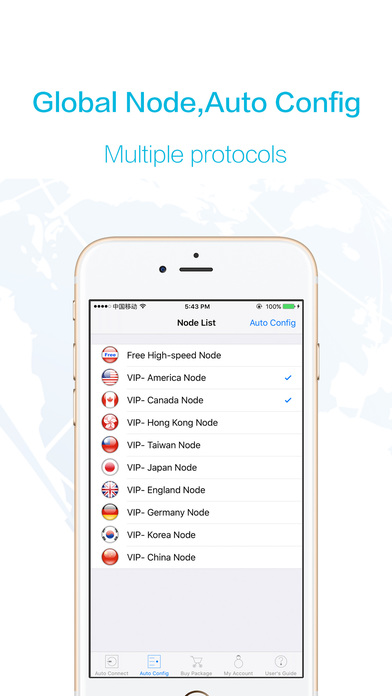 6VPN - 专业版,高速稳定的VPN神器 screenshot 2