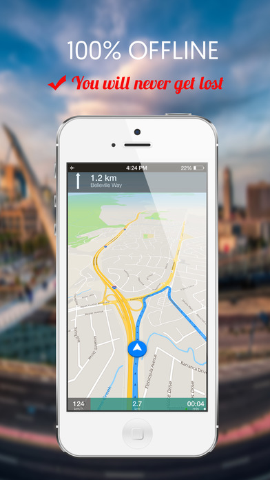 England, UK : Offline GPS Navigation screenshot 2