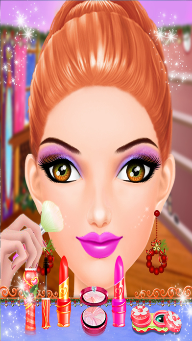 Christmas Hair Salon & Makeover: Girls Games screenshot 2