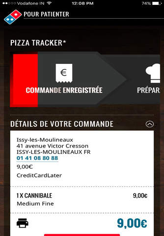 Domino’s Pizza France screenshot 4