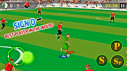 Foot-Ball : Real Soccer Game Pro screenshot 4