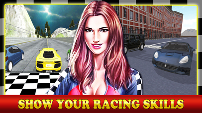 Super Sport Car Driving Battle Race screenshot 3