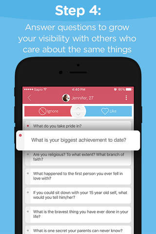Sapio — Intelligent Dating screenshot 4