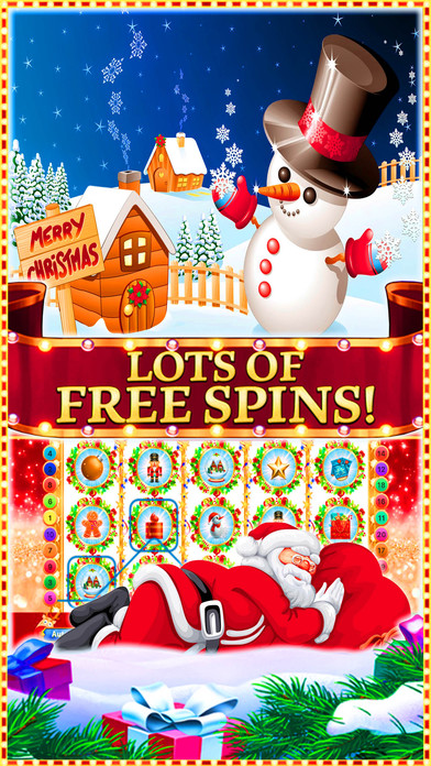 Merry Christmas Casino Slots Games Free HD! screenshot 2