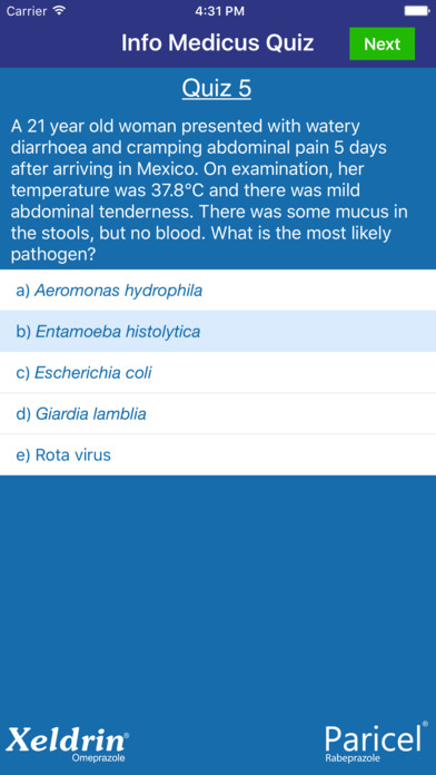 Info Medicus Quiz screenshot 4