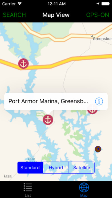 Georgia State: Marinas screenshot 2