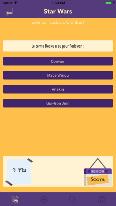 QuizLab - Création de Quiz ( Réseau Social ) screenshot 2