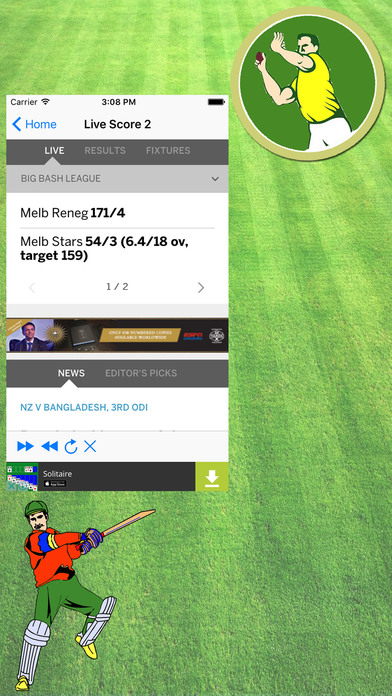 Live Cricket TV & Live Cricket Score Updare screenshot 2