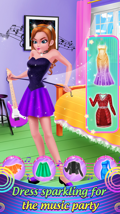 Music Party - Best Pop Star Dress Up Salon! screenshot 4