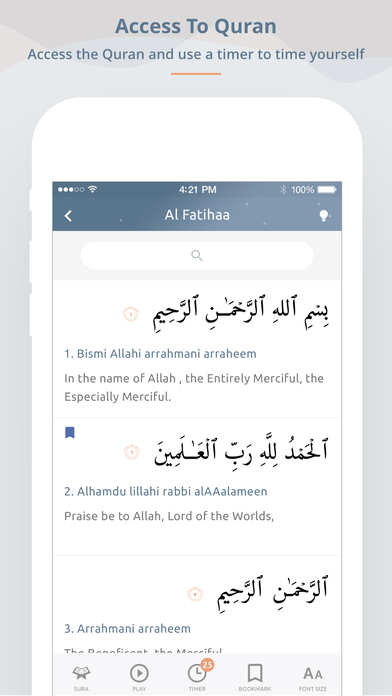 Focused Muslim - Prayer Times, Qibla, Azan & Quran screenshot 3