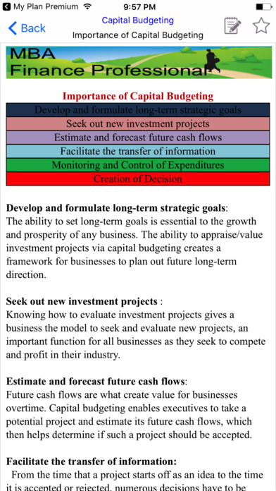 MBA Finance - screenshot 3