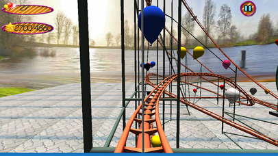 Roller Coaster Fun Ride Simulator 3D screenshot 3