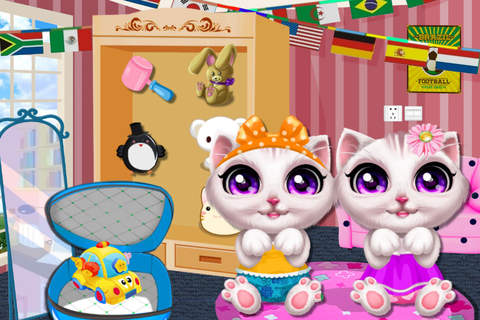 Kitty Twins' Salon Care screenshot 2