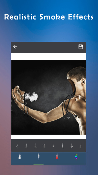 Smoke Photo Effect Editor Pro screenshot 2