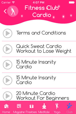 Exercise program for women screenshot 3