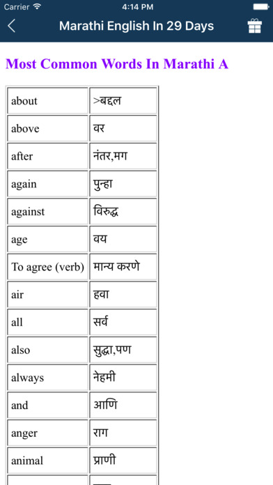 Marathi English Speaking Course screenshot 3