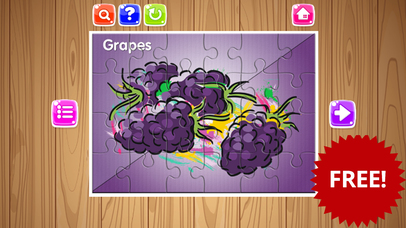 Jigsaw Puzzle Fruits Game Free For Kids And Adults screenshot 2