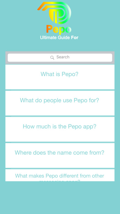 Ultimate Guide For Pepo screenshot 2