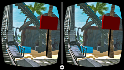 VR Desert Roller coaster : sky visit screenshot 2