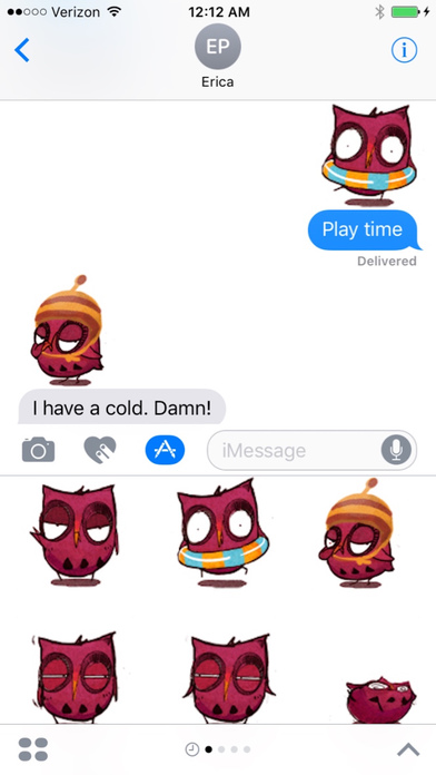 Owl Emojis screenshot 2