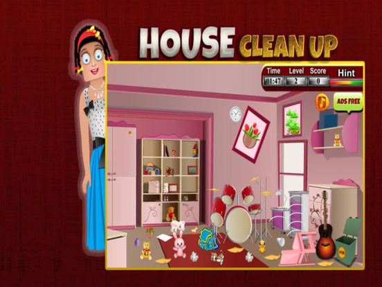 tidy up the house games