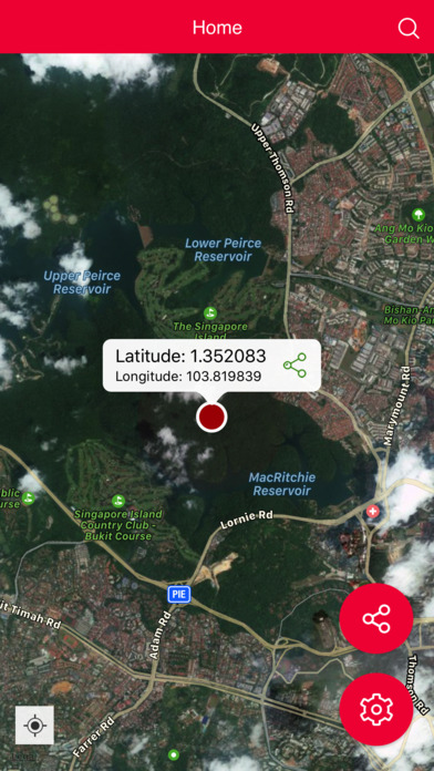 My GPS Coordinates and Share Location screenshot 2