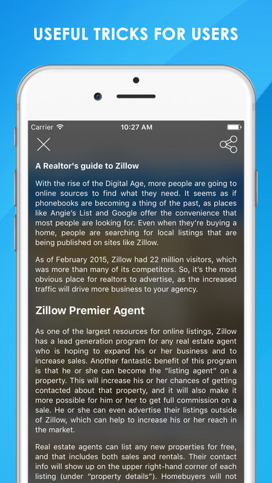 Guide for Zillow Real Estate screenshot 3