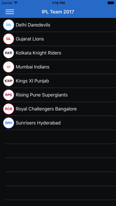 IPL Schedule and Team 2018 screenshot 3