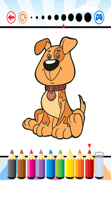 Dog Cat Rat Coloring - Activities for Kids screenshot 2