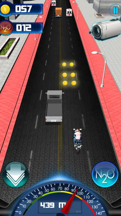 City Motor Traffic Rider 3D screenshot 2
