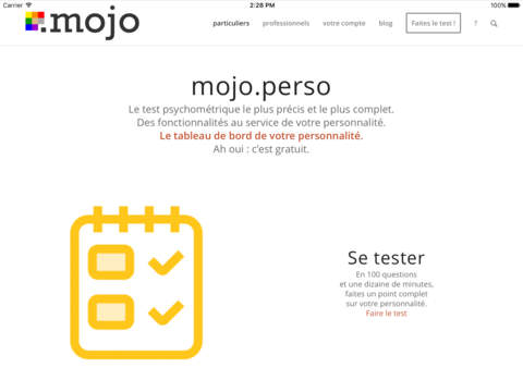 mojo™ screenshot 2