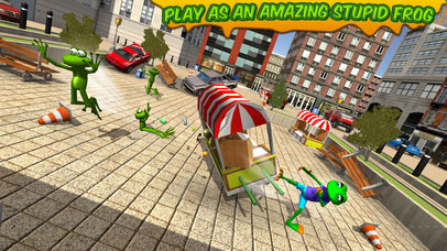 Stupid Frog Rampage 3D screenshot 2