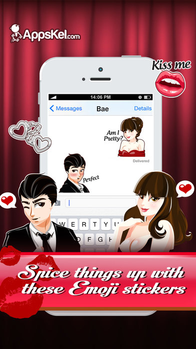 A Darker Love Emoji - Sexy Sticker App for Adults screenshot 2