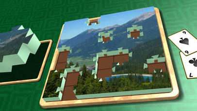 Jigsaw Solitaire Alpine screenshot 2