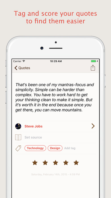 Quotes Keeper - collect quotes screenshot 3