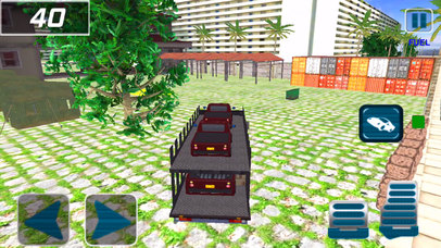 Army Flying vehicle Transporter Truck Game screenshot 4