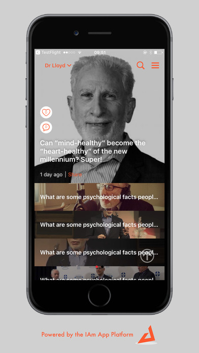 The IAm Dr Lloyd Sederer App screenshot 2