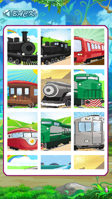 Kids Jigsaw Games Page Monster Train Version screenshot 2