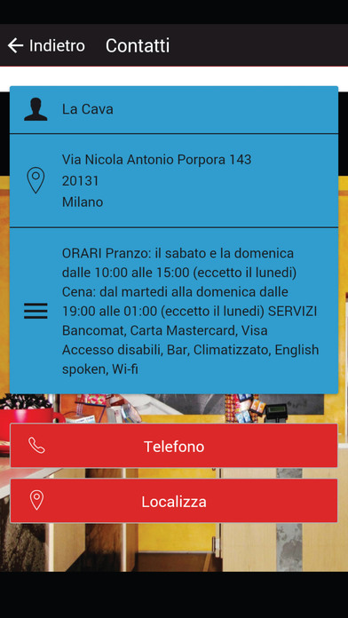 La Cava Milano screenshot 2