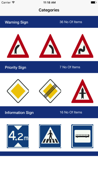 Netherland Traffic Signs screenshot 2