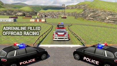 Offroad Police Car Chase Prison Escape Racing Game screenshot 4