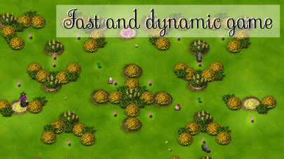 Girl and Witch: Labyrinth of flowers screenshot 4