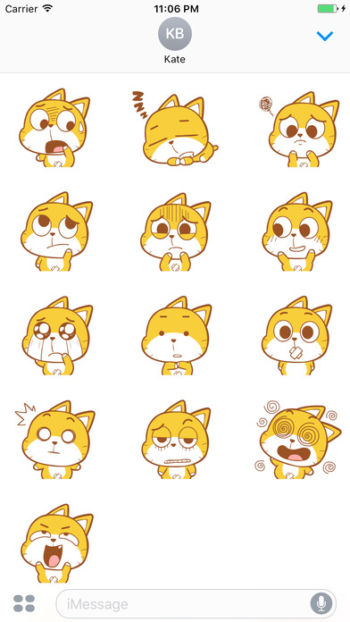 Kawaii Kitten Stickers screenshot 3