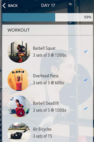 Spitfire Athlete Weight Lifting App & Workout Plan screenshot 4