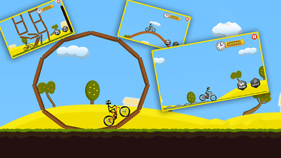 Crazy Stickman Bicycle Racing Game: Top Bike Rider screenshot 2