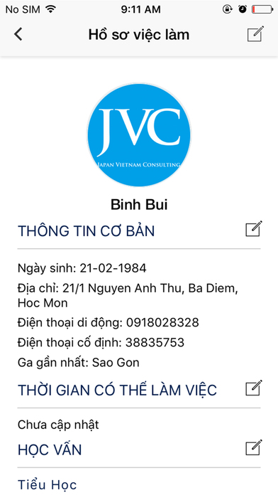 JVC Lam Them screenshot 3