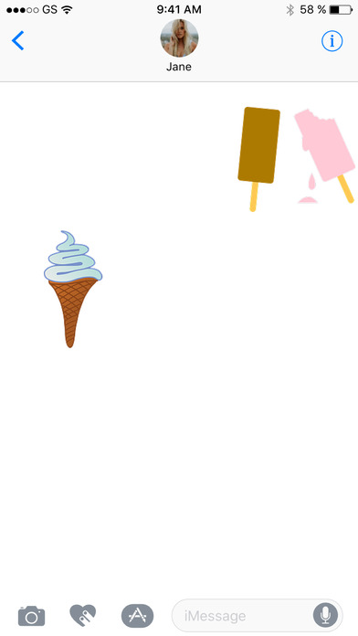 Ice Cream Seven Sticker Pack screenshot 2